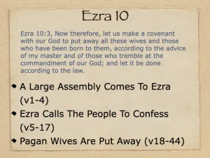 Click to enlarge image. Ezra 10 Outline