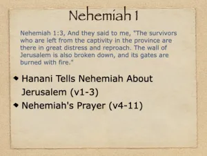 Click to enlarge image. Nehemiah 1 Outline