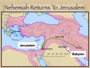 Click to enlarge image. Nehemiah 13 - Nehemiah Returns To Jerusalem