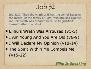 Job 32 Outline