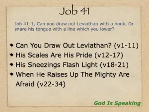 Click to enlarge image. Job 41 Outline