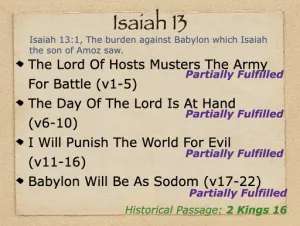 Isaiah 13 Outline