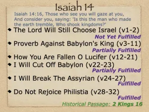 Isaiah 14 Outline