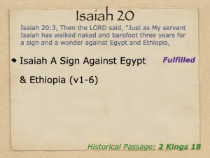 Click to enlarge image. Isaiah 20 Outline