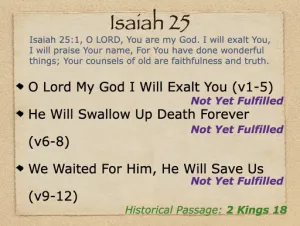Isaiah 25 Outline