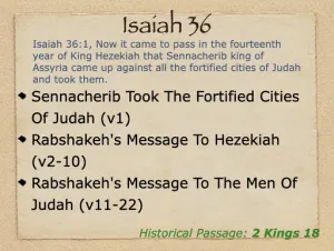 Click to enlarge image. Isaiah 36 Outline