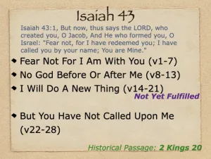 Isaiah 43 Outline