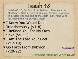 Click to enlarge image. Isaiah 48 Outline