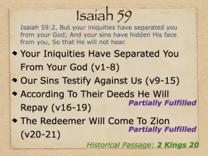 Isaiah 59 Outline