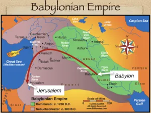 Jeremiah 1 - Babylonian Empire Babylon Jerusalem