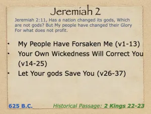 Click to enlarge image. Jeremiah 2 Outline