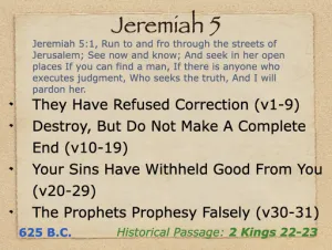 Click to enlarge image. Jeremiah 5 Outline
