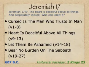 Click to enlarge image. Jeremiah 17 Outline