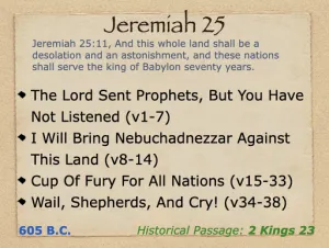 Click to enlarge image. Jeremiah 25 Outline