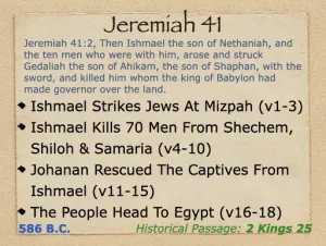 Click to enlarge image. Jeremiah 41 Outline