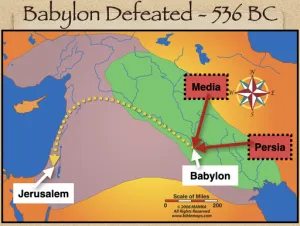 Jeremiah 50 - Babylon Defeated In 536 Bc