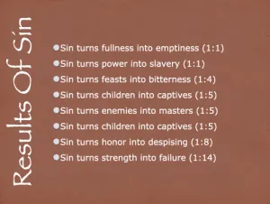 Click to enlarge image. Lamentations 1 Results Of Sin