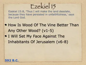 Click to enlarge image. Ezekiel 15 Outline