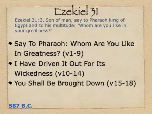 Ezekiel 31 Outline