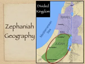 Zephaniah: Zephaniah Geography