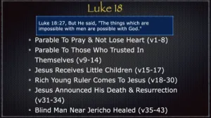 Click to enlarge image. Luke 18 Outline