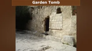 Click to enlarge image. Luke 24 - Garden Tomb
