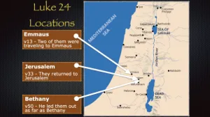 Luke 24 - Luke 24 Locations