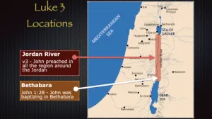 Luke 3 - Luke 3 Locations