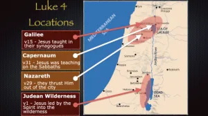 Luke 4 - Luke 4 Locations