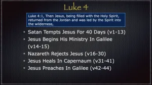Luke 4 Outline