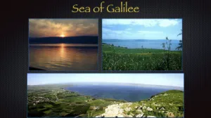 Click to enlarge image. Luke 5 - Sea Of Galilee