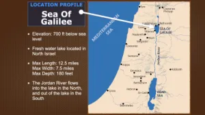 Click to enlarge image. Luke 5 - Location Profile Sea Of Galilee