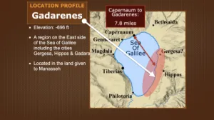 Click to enlarge image. Luke 8 - Location Profile Gadarenes