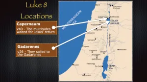 Luke 8 - Luke 8 Locations