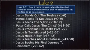 Luke 9 Outline